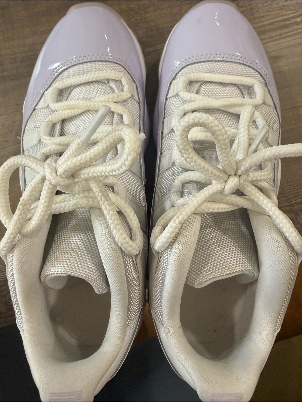 Air Jordan 11 Retro Low Pure Violet Shoes - Picture 9 of 12